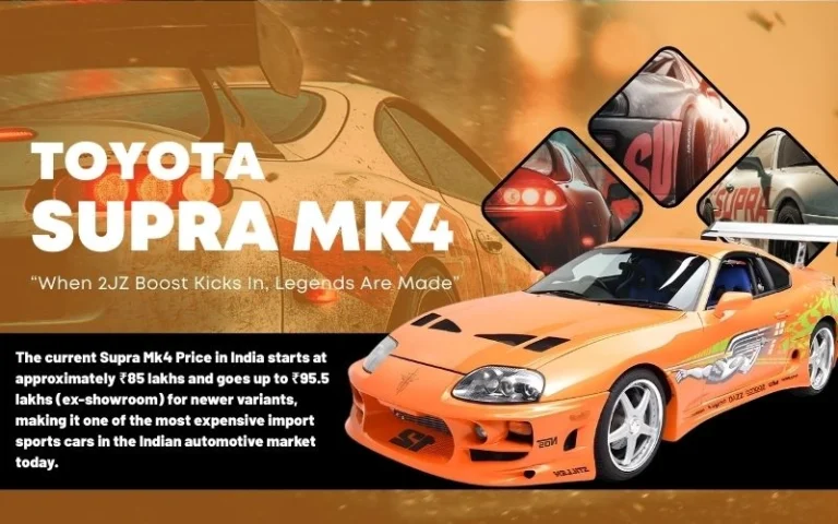 Supra Mk4 Price in India