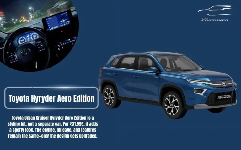 Toyota Hyryder Aero Edition Spotted: 7 Things You Need to Know Now Toyota Hyryder Aero Edition