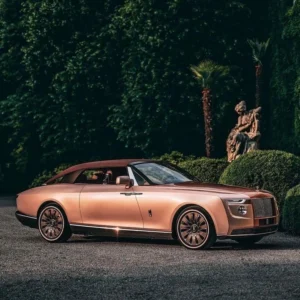 Rolls Royce Boat Tail in Water 