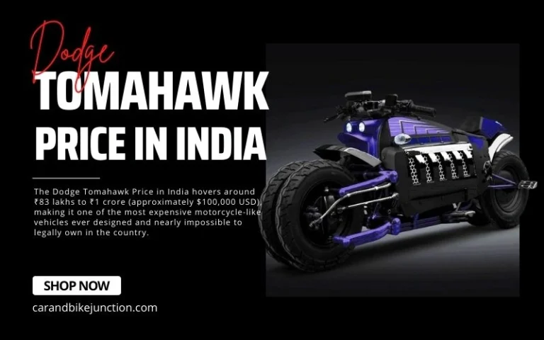 Dodge Tomahawk Price in India