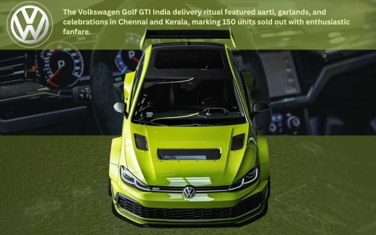 Volkswagen Golf GTI India Delivery Ritual Full Viral Story Explained Volkswagen Golf Gti India Delivery Ritual