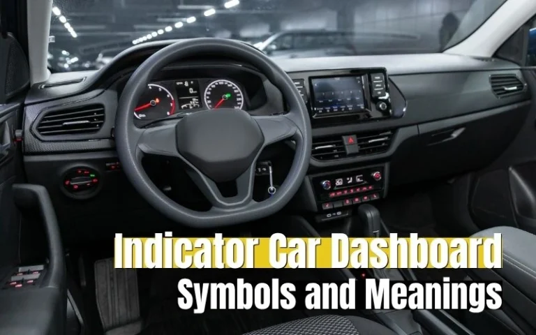 Indicator Car Dashboard Symbols and Meanings