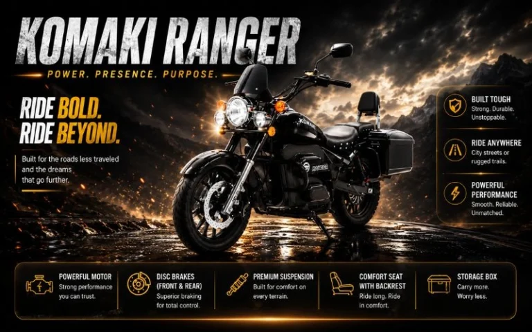 Komaki Ranger On Road Price 2026 Full Breakdown Specs Mileage And Value Analysis Komaki Ranger on Road Price