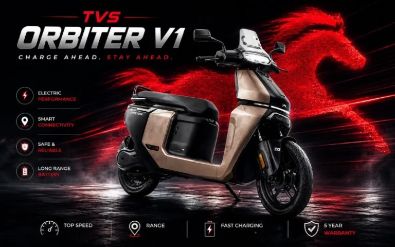 TVS Orbiter V1 Electric Scooter Complete Review Price Features Range and Real Performance Tvs Orbiter V1 Electric Scooter
