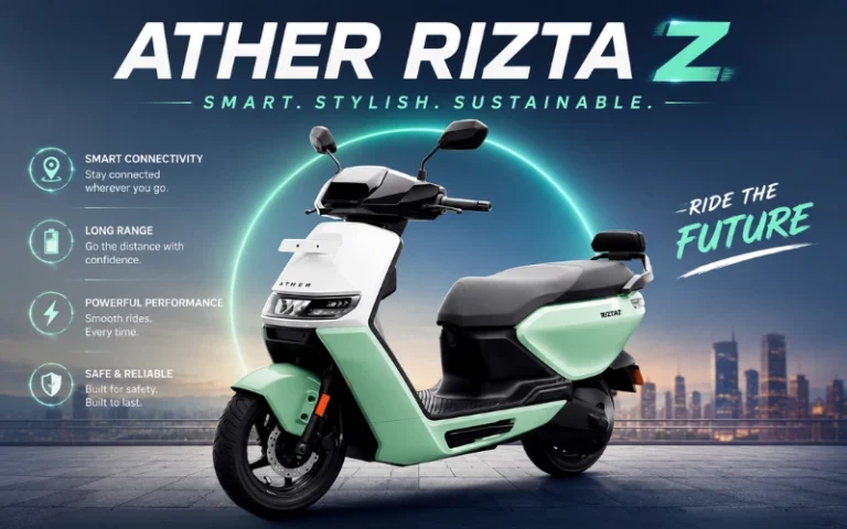 Ather Rizta Z On Road Price 2026: 8 Amazing Features, Range & Latest Price Guide